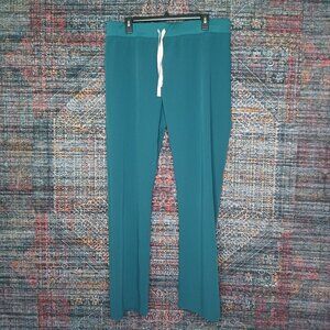 Figs Caribbean Blue Livingston Pants Size L/Tall